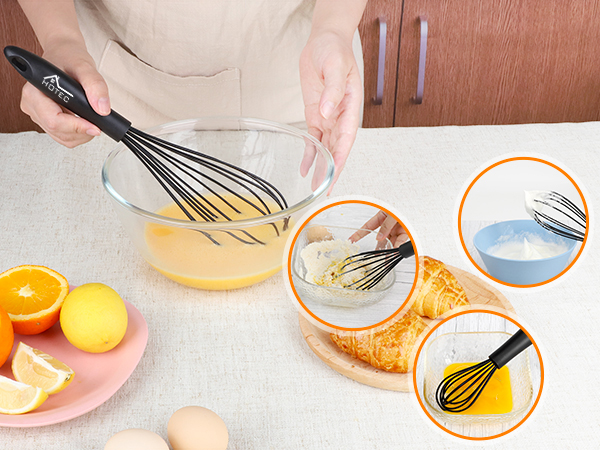 silicone whisks