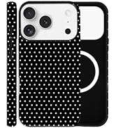 ZOEVEES Magnetic Case for iPhone 17 Pro Max, Compatible with MagSafe, Aesthetic Polka Dot Cute De...