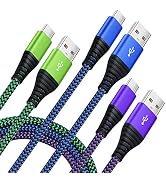 Costyle USB Type C Cable 3 Pack, 10ft Long USB C 3A Fast Charging Cable Braided Type C Cord Compa...