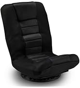 Buymoth Swivel Gaming Chair 360 Degree Multipurpose Floor Chair Rocker for TV, Reading, Playing V...