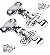 Marine 316 Stainless Steel Anti-Rattle Lockable Hatch,Hold Down Clamp Latch,Marine Hatch Locker (...
