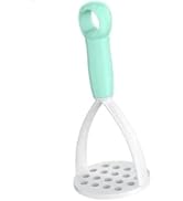 1Pc Random Color Manual Silicone Potato Masher, Cooking Utensils Masher, Mini for Non-Stick Cookw...