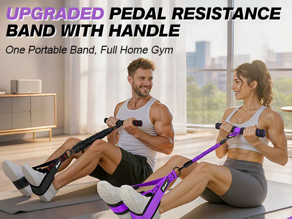 resistance bands with handles