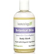kosmatology Botanical Bliss Organic Body Wash | Moisturizing Body Cleanse | Nourishing, Clean Ing...