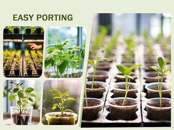 plant pot starter pots for planting plastic flower pots plant starter pot seed planter