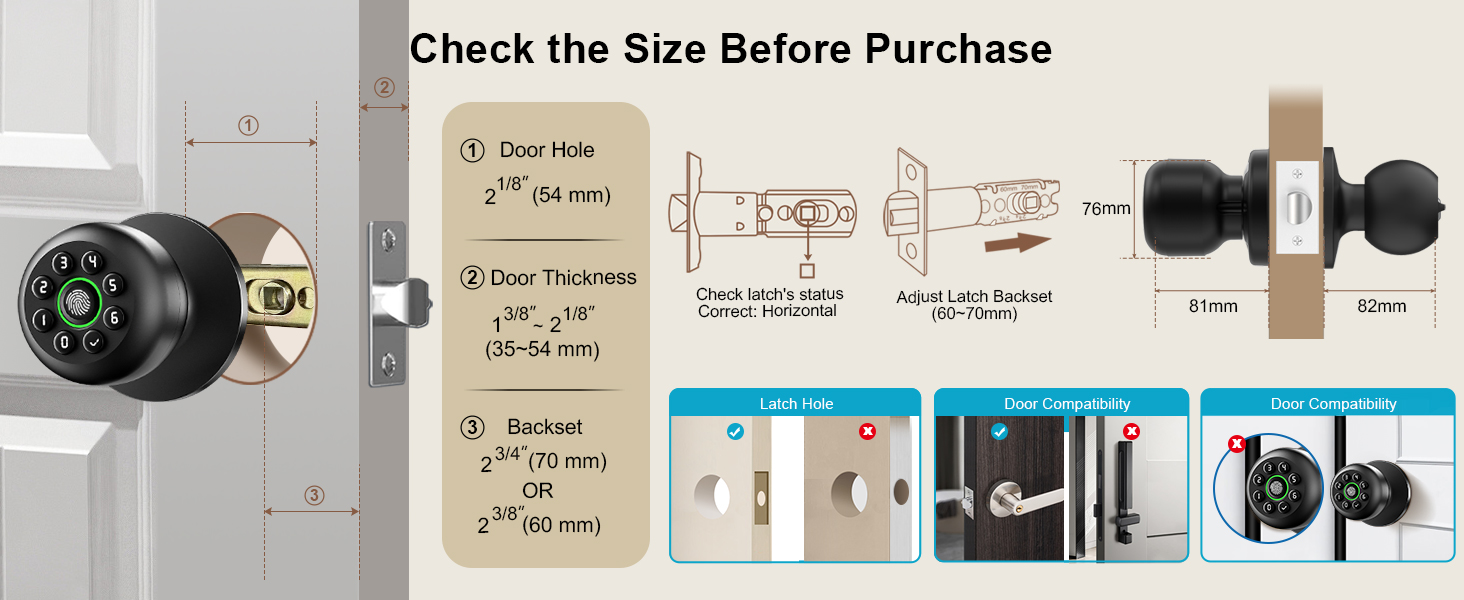 fingerprint door knob