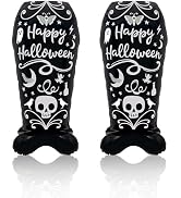 Black Tombstone Balloons Happy Halloween Balloons Self Standing Halloween Gravestone Balloons Sku...