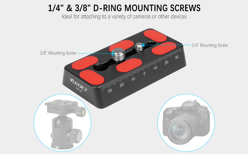 1/4 3/8 Astrophotography Telescope Camera Vixen Style Dovetail Mounting Plate Rail Bar Saddle OTA
