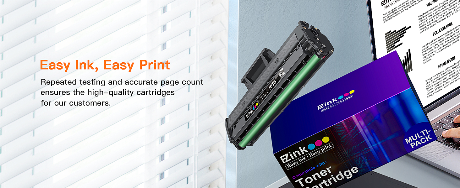 Samsung MLT-D101S 101S MLTD101S to use with ML-2166W ML-2160 Compatible Toner Cartridge