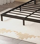 Maenizi 8 Inch Bed Frame Queen Size No Box Spring Needed, Heavy Duty Queen Platform Metal Bed Fra...