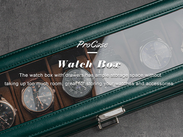 Watch Box with Drawer