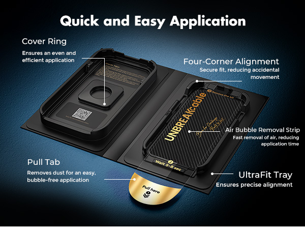 iPhone 16 Pro Max Screen Protector Tempered Glass
