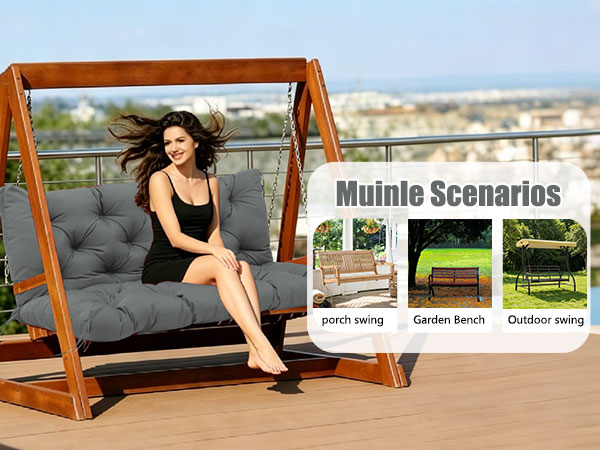 outdoor swing cushions