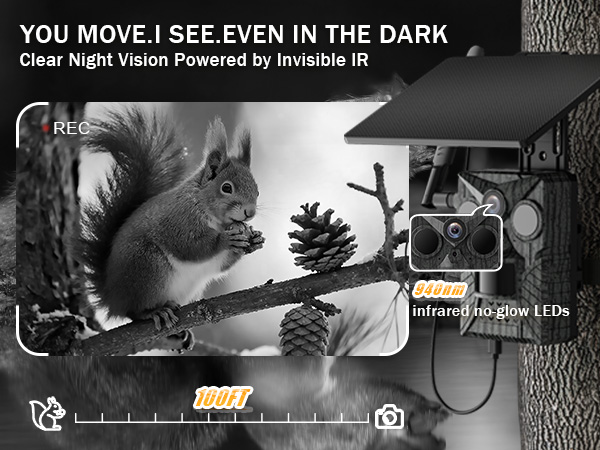 trail cameras with night vision motion activated waterproof