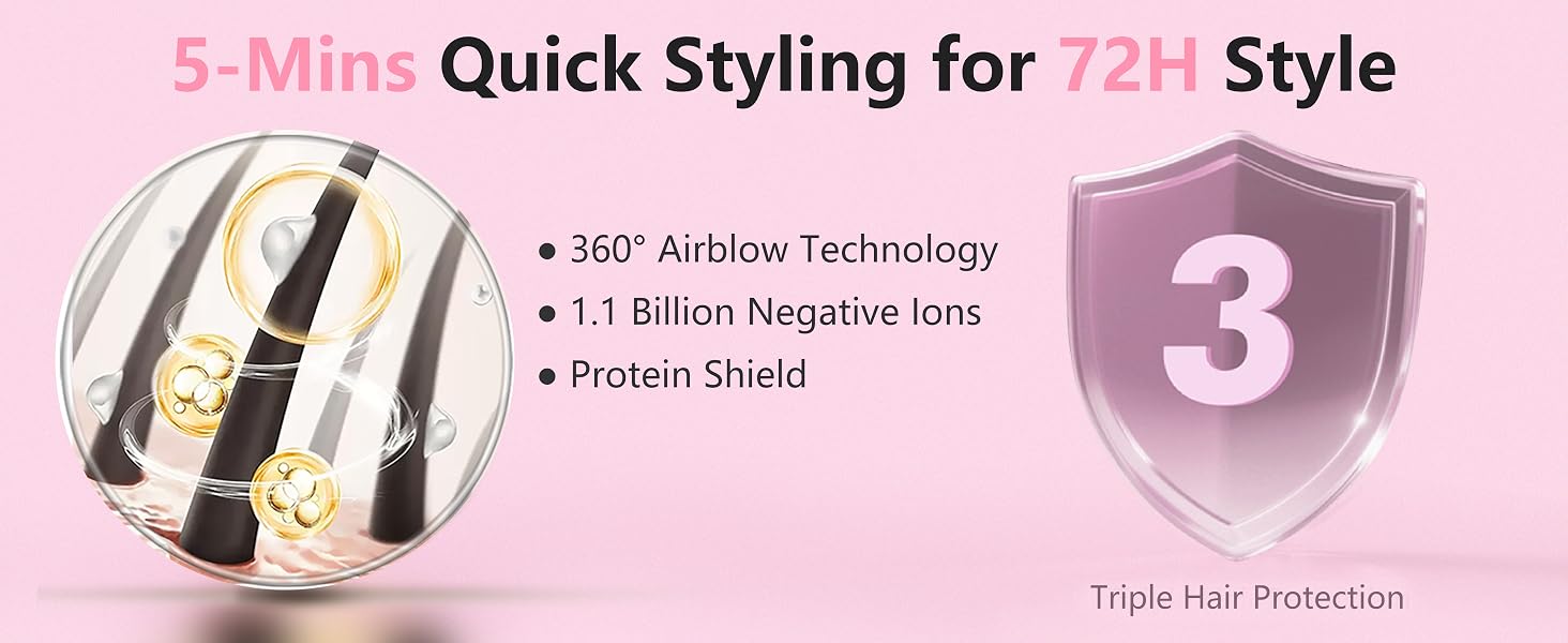 hair curler automatic rotating