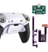 eXtremeRate RISE Plus MAX Back Paddles Kit with Clicky Trigger Stops & Rubberized Grip for PS5 Co...