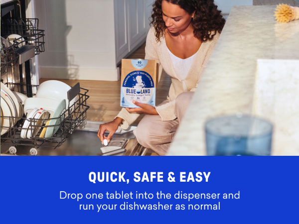 Dishwasher Detergent Tablets How-To