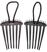 Lurrose French Hair Accessories - Ponytail Holder, Hair Comb, Headdress, Side Comb Hairpins for W...