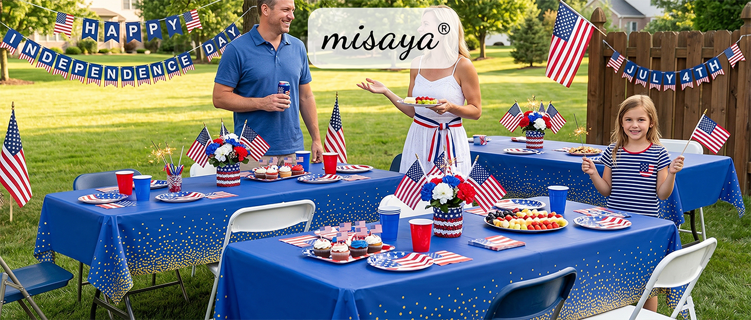 misaya dot disposable tablecloth