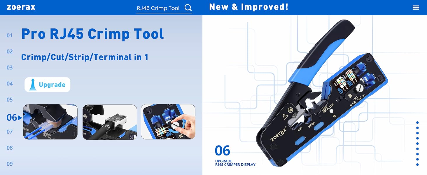 RJ45 Crimp Tool