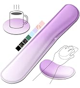 Gimars Upgrade Enlarge Silky Gel Memory Foam Keyboard Wrist Rest, Wrist Rest for Computer Keyboar...