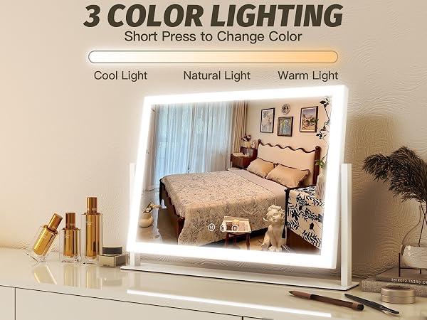 vanity mirror with lights