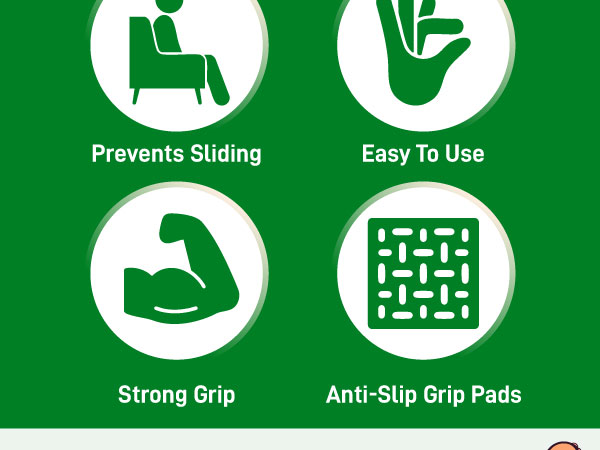 ECOHomes slip resistant mattress gripper pad prevents your mattress from slipping or sliding around