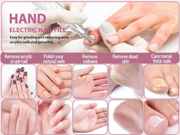 Portable Electric Foot Callus Remover & Nail Dril