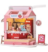 Wowood DIY Mini House Building Miniature Kit Milkbox, Miniverse Lifestyle Bookshelf Decoration, C...