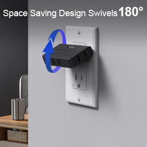 flat wall outlet