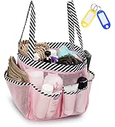 Temede Mesh Shower Caddy Tote, Large Shower Caddy Basket Portable, Quick Dry Hanging Toiletry Bag...
