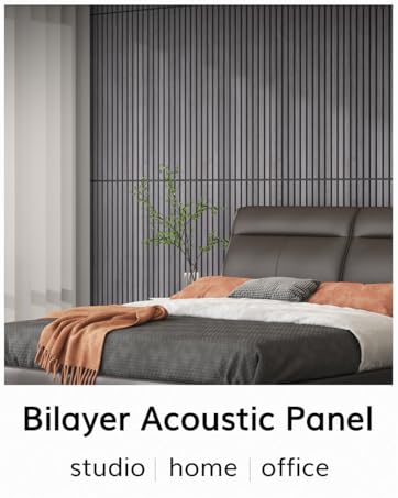 bilayer acoustic panels (from the brand)