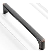 BEROSSA 10 Pack 5 Inch Brushed Bronze Drawer Pulls Oil Rubbed Bronze Cabinet Handles Bronze Hardw...