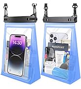 Large Waterproof Phone Pouch Floating, Waterproof Phone Case for iPhone 14 Plus 13 Pro Max 12 11 ...