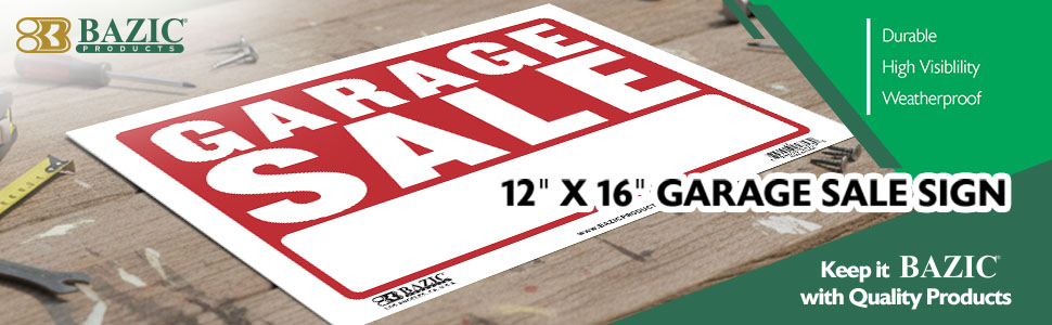 GARAGE SALE SIGN