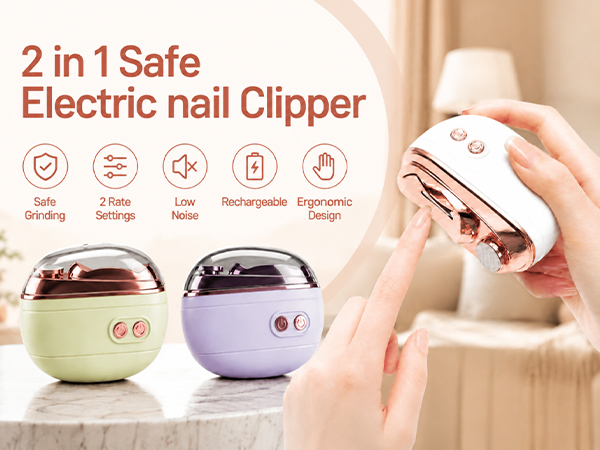 electric nail clippers for seniors