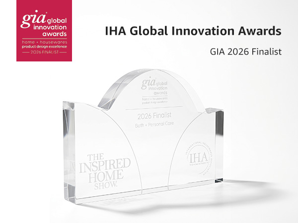 Voted as one of the 'Best New Products of 2026' at The Inspired Home Show by HGTV.