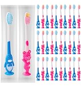 100 pcs Toddler Toothbrush Kids Manual Toothbrush Individually Wrapped Toothbrushes,Kids Toothbru...