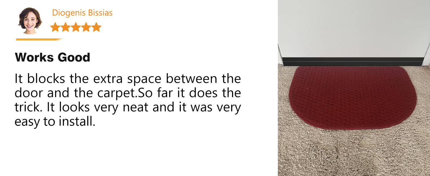 under door draft stopper
