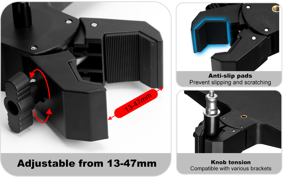 Microphone Stand Tray with Phone Holder,Large Tray Holder Compatible with Most Mic Stand