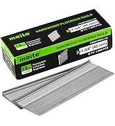 meite 18 Gauge Flooring Nails, 1-3/4 Inch 18GA L-Cleat Nails Hardwood Flooring Nails for Hardwood...
