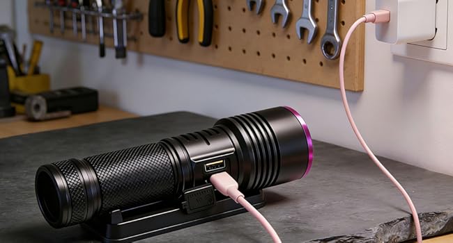 rechargeable flashlight