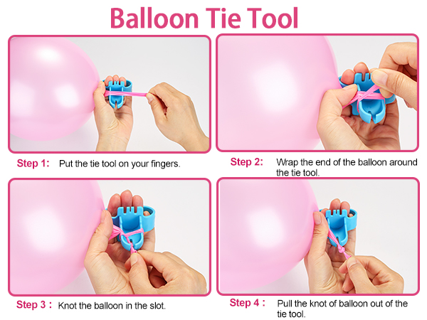 Balloon Tie Tool