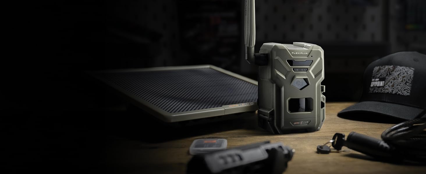 FLEX-PLUS cellular trail camera with double battery capacity