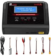 LiPo Battery Charger 150W 10A AC/DC, Smart RC Balance Charger Discharger for 1-6S LiPo LiHV Li-io...