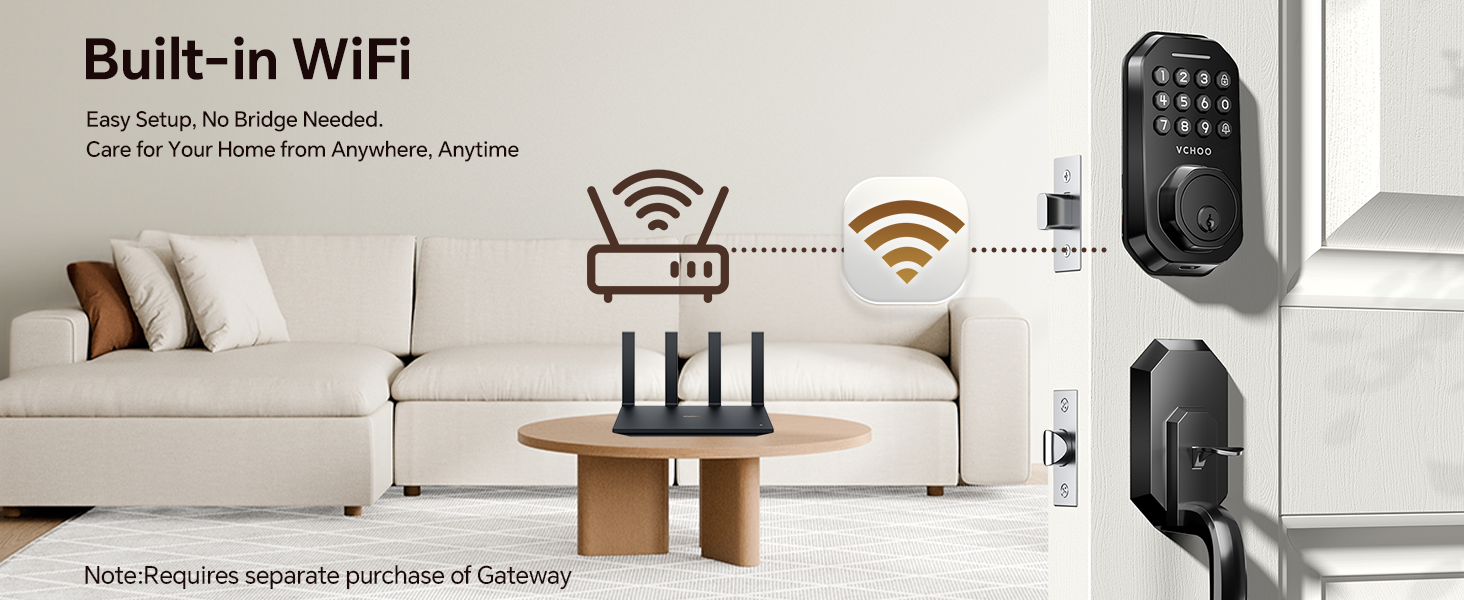 VCHOO Keyless Entry Door Lock