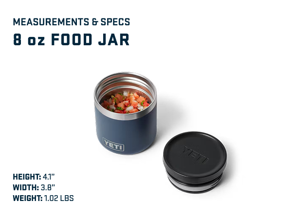 8oz rambler food jar