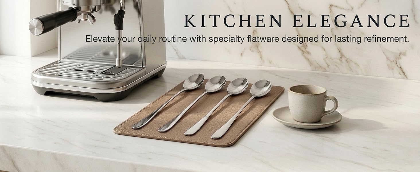Elevate your daily routine with specialty flatware designed for lasting refinement.