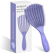 SHINLEA Detangler Brush for Curly Hair, Wet Dry Detangling Hair Brush for Thick Thin Wavy Hair, G...