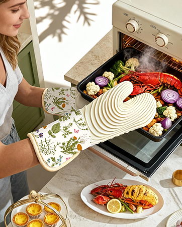 Silicone Oven Mitts
